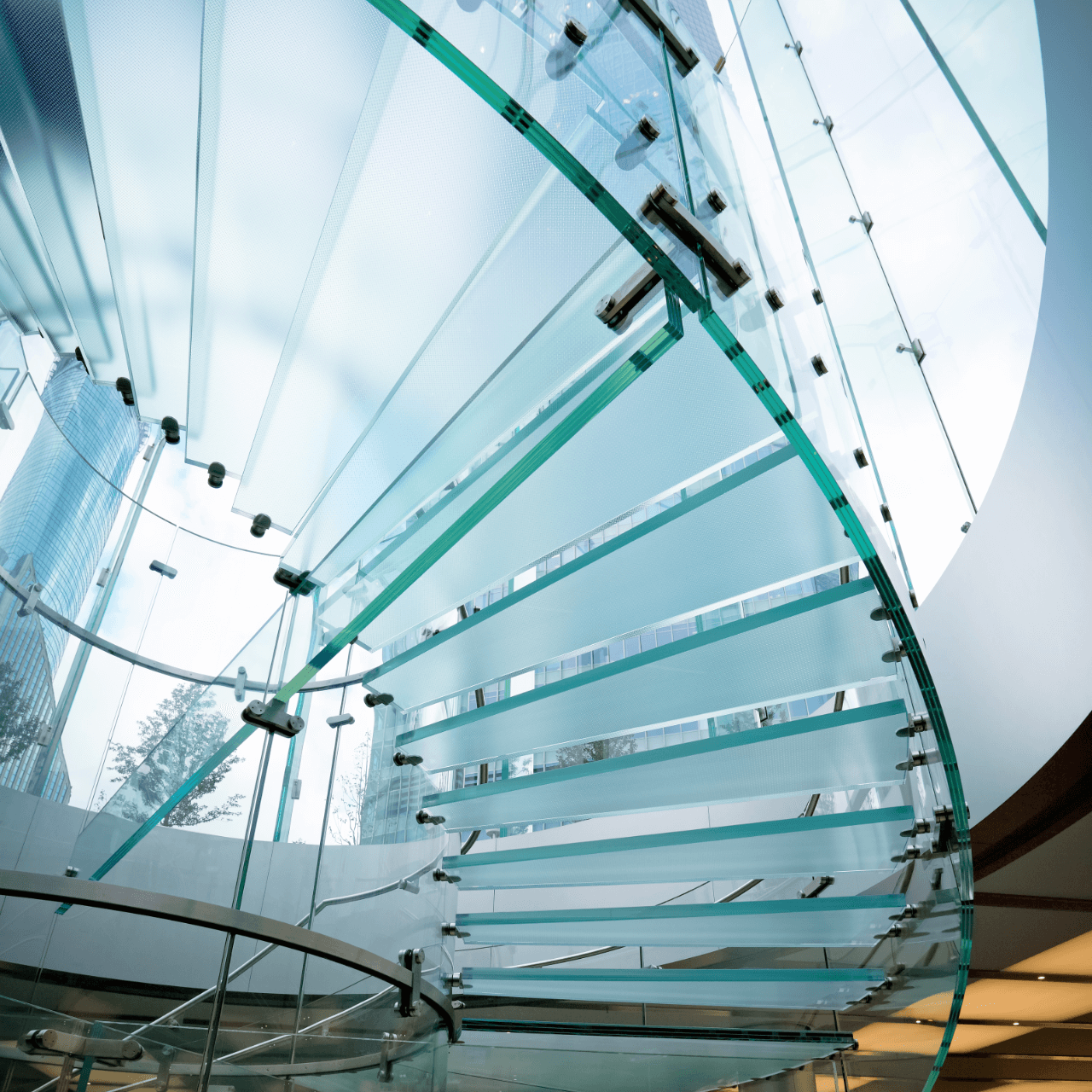 Park Glass - Glass Stairs